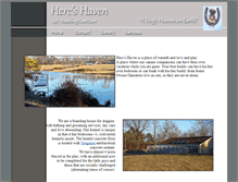 Tablet Screenshot of hercs-haven.com